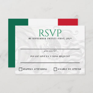 Mexico Couple RSVP Karte