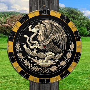 Mexico Dartboard, Eagle & Flag Darts / Game Board Dartscheibe
