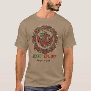 Mexico EST. 1927 Aztek Adler Wappen Vintage T-Shirt