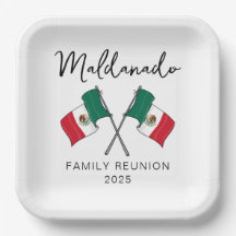 Mexico Flag Family Wiedersehen