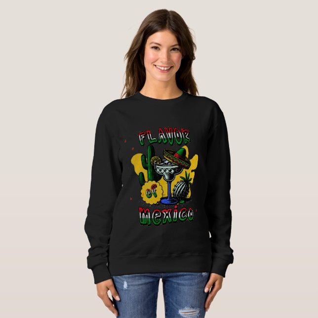 Mexico Flavor Women's Sweatshirt (Vorne ganz)