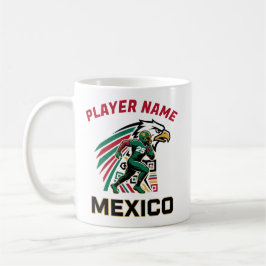 Mexico Football Eagle National Pride Action Art Kaffeetasse