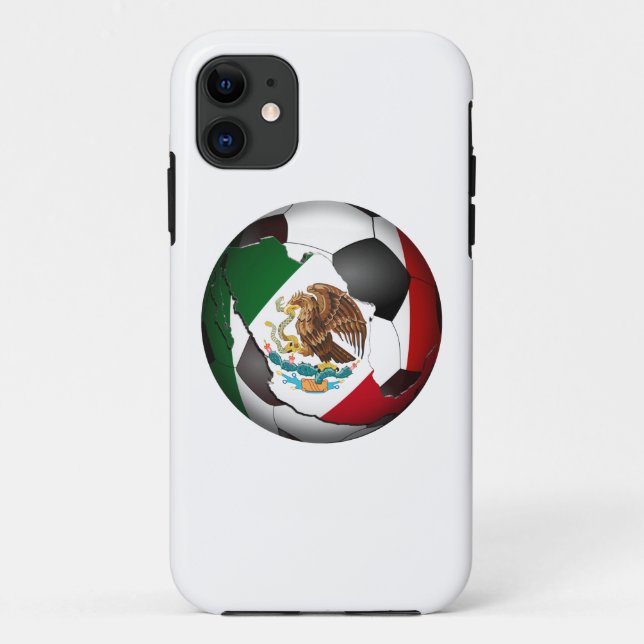 Mexico Fußball Case-Mate iPhone Hülle (Rückseite)