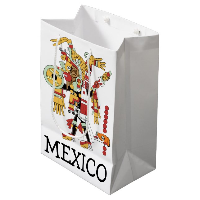 Mexico Gift Bag Mittlere Geschenktüte (Vorderseite Schrägansicht)