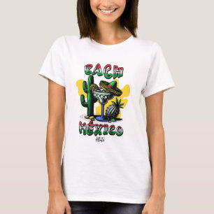 Mexico Junggeselinnen-Abschied finale fiesta marga T-Shirt
