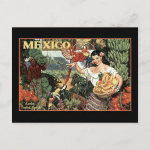 mexico Land von tropischer Pracht Postkarte