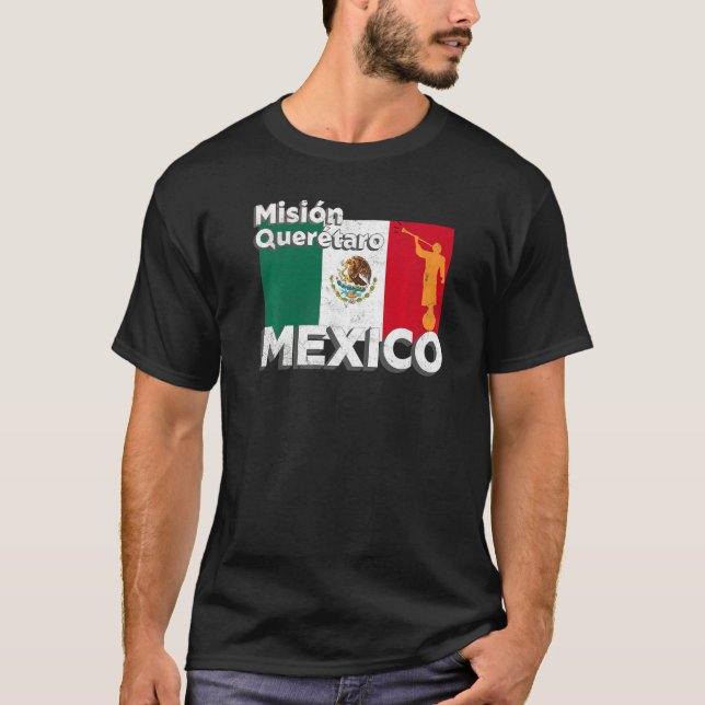 Mexico Merida LDS Mission Missionary Premium T-Shirt (Vorderseite)