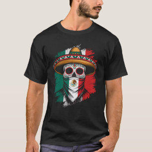 México Mexico Totenkopf Cinco De Mayo Tijuana Stol T-Shirt