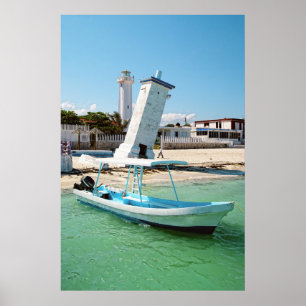 Mexico Puerto Morelos Poster