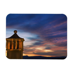 Mexico, San Miguel de Allende. Sonnenuntergang übe Magnet