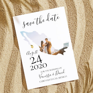 Mexico Save the Date Card