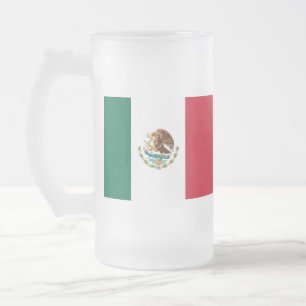 MEXICO SHOT GLASS MATTGLAS BIERGLAS