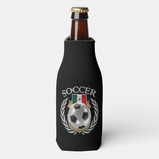 Mexico Soccer 2016 Fangerät Flaschenkühler (Flaschenvorderseite)