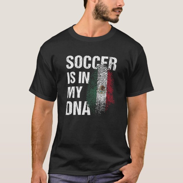 Mexico Soccer Mexican Football México Futbol 1 T-Shirt (Vorderseite)