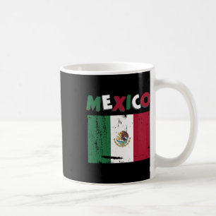 Mexico Vintage Mexikanische Flagge Stolz Hut Jerse Kaffeetasse