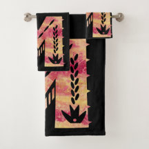 MEXIKAN SKY -M-Rotorange-Damast