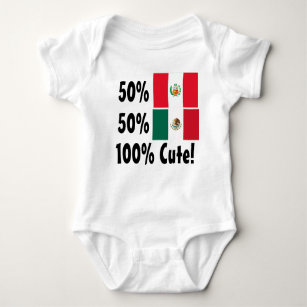 Mexikaner 100% 50% Peruaner-50% niedlich Baby Strampler