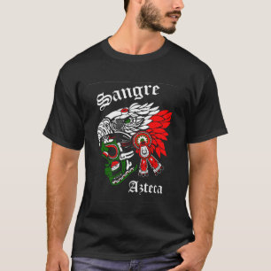 Mexikaner Aztekenblut Mexiko Geschenke Mexikanisch T-Shirt