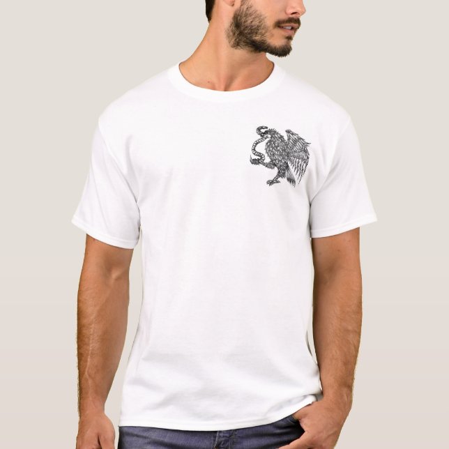 Mexikaner Eagle T-Shirt (Vorderseite)