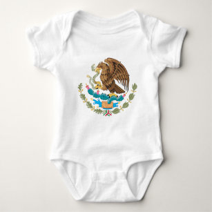 Mexikaner-Mexiko-Flagge Baby Strampler
