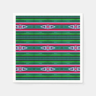 Mexikaner Sarape Muster Serviette