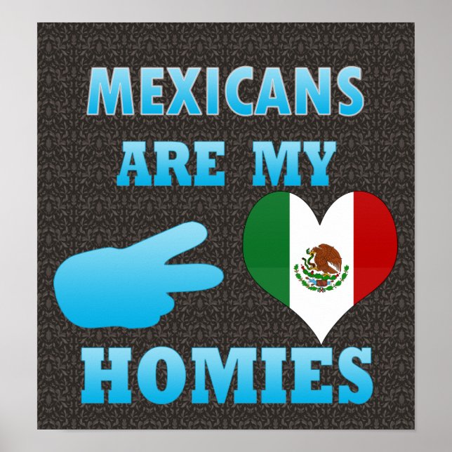 Mexikaner sind meine Heimat Poster (Vorne)
