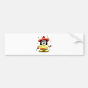 Mexikaner Tux Autoaufkleber