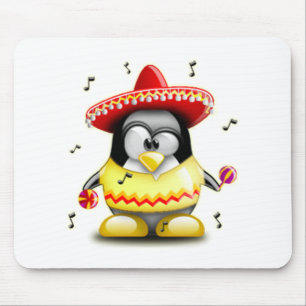 Mexikaner Tux Mousepad