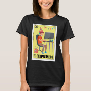 Mexikanerin für Geburtstage El Cumpleañero Gamer 2 T-Shirt