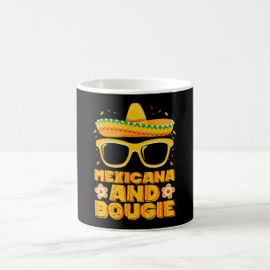 Mexikanerin Und Bougie-Mexikanische Mädchen Cinco  Kaffeetasse