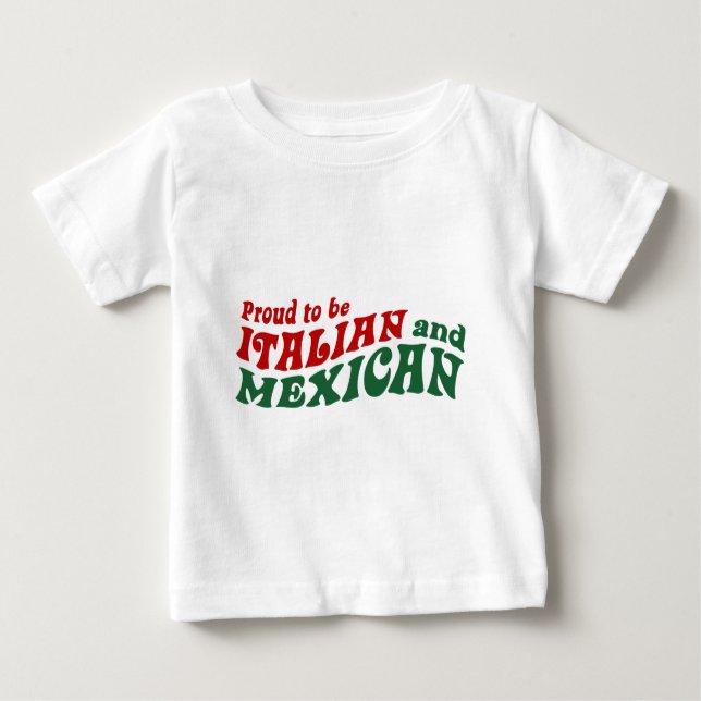mexikanisch baby t-shirt (Vorderseite)