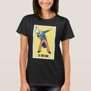 Mexikanisch für 4. Juli Onkel Sam T-Shirt