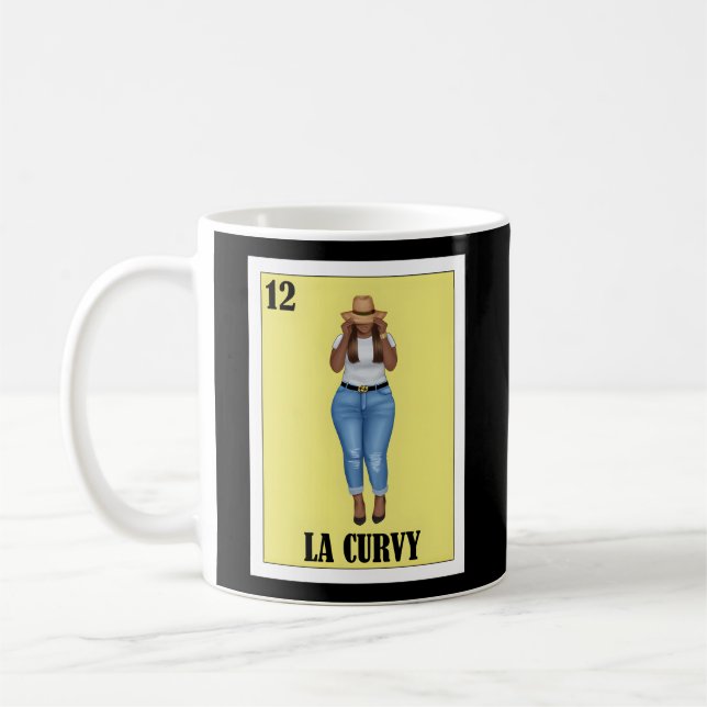 mexikanisch für Big La Curvy Kaffeetasse (Links)