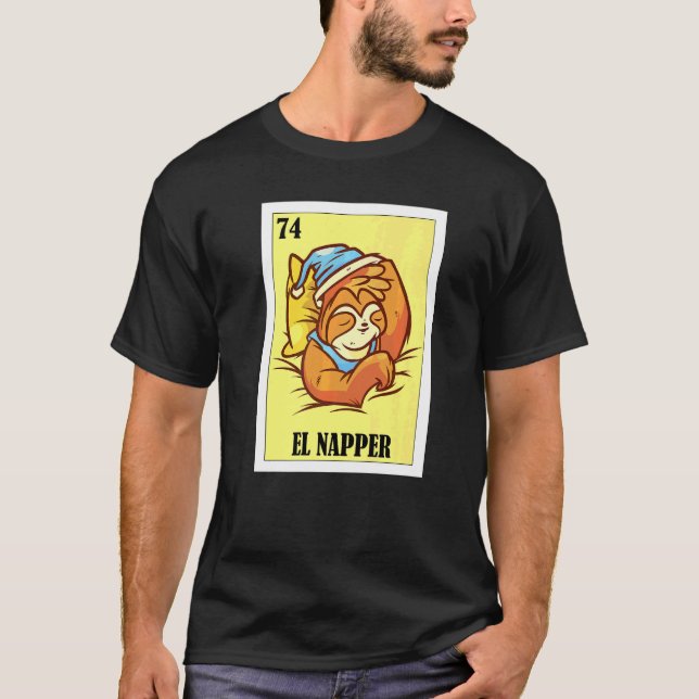 Mexikanisch für Nickerchen   El Napper  2 T-Shirt (Vorderseite)
