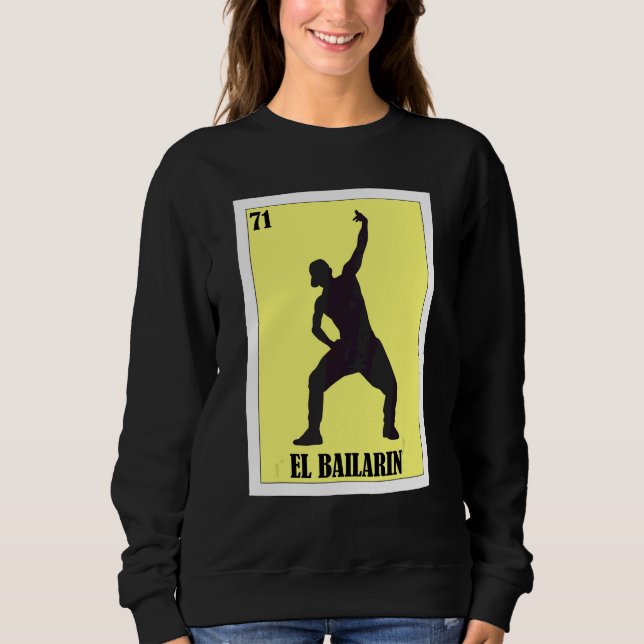 Mexikanisch für Tänzer  El Bailarin Sweatshirt (Vorderseite)