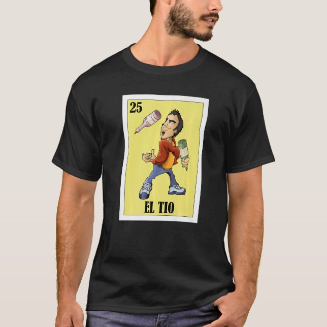Mexikanisch für Uncles El Tio T-Shirt (Vorderseite)