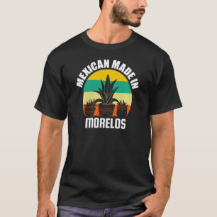 Mexikanisch Geboren in Morelos Retro T-Shirt