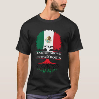 Mexikanisch gewachsen mit afrikanischen Wurzeln T-Shirt