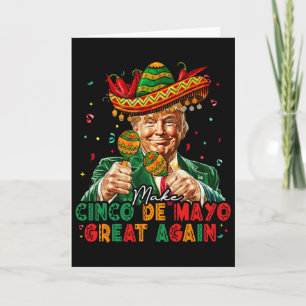 Mexikanisch Mach Cinco De Mayo wieder großartig Lu Karte