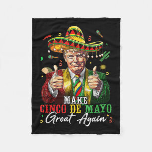 Mexikanisch machen Cinco De Mayo Groß wieder lusti Fleecedecke