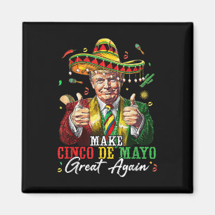 Mexikanisch machen Cinco De Mayo Groß wieder lusti Magnet