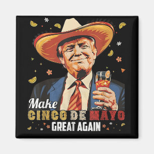 Mexikanisch machen Cinco De Mayo Groß wieder lusti Magnet