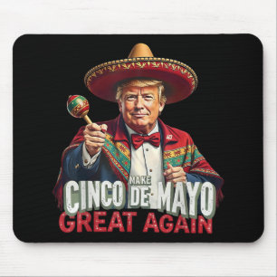 Mexikanisch machen Cinco De Mayo Groß wieder lusti Mousepad