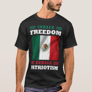 Mexikanisch Mexiko Flagge Chicano Latino Mexiko Fa T-Shirt
