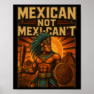 Mexikanisch nicht mexikanisch-nicht Vintag Cinco D Poster