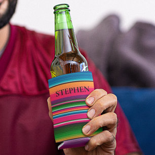 mexikanische Blanket-Fiesta Streifen farblich nach Dosenkühler