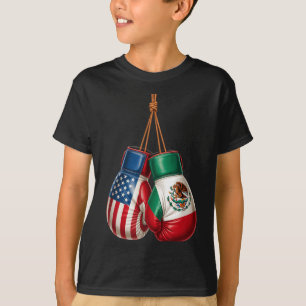 Mexikanische Boxhandschuhe Fighter Los Guantes De T-Shirt