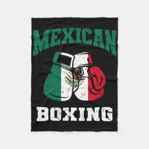 Mexikanische Boxhandschuhe Mexiko Prix Patriotisch Fleecedecke