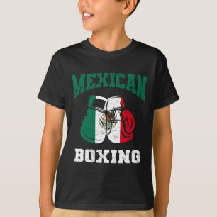 Mexikanische Boxhandschuhe Mexiko Prix Patriotisch T-Shirt