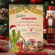 Mexikanische Cowboy-Weihnachtsfeier Hoedown Fiesta